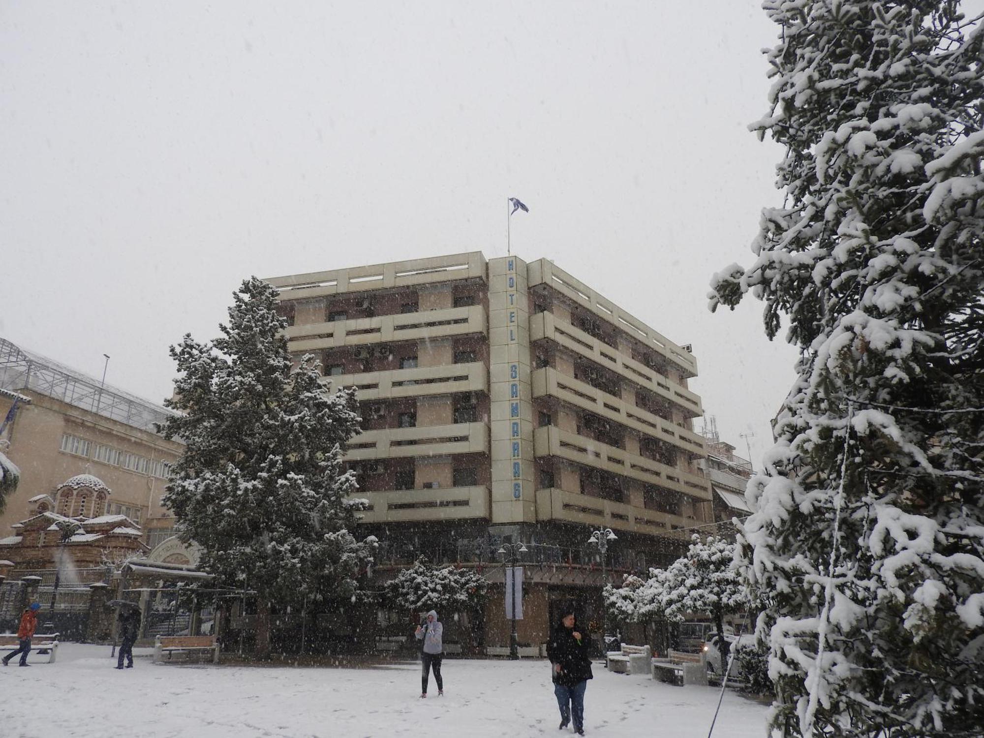 Hotel Samaras Ламія Екстер'єр фото